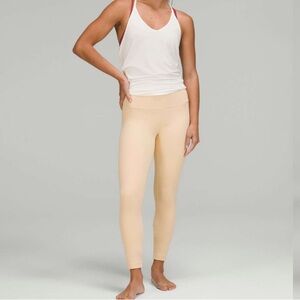 Lululemon Hi Rise Align Prosecco 25” Size 4